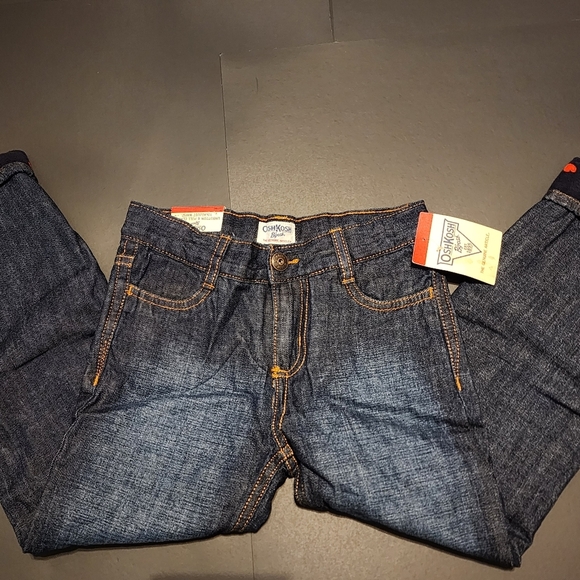 NWT Oshkosh B'gosh Sz 4 lined jeans - Picture 5 of 9